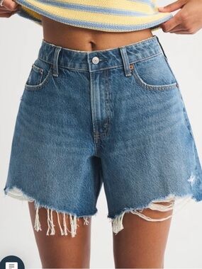 Abercrombie & Fitch Curve Love High Rise The Loose Short